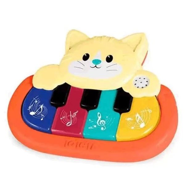 Piano Musical Infantil Music Pet Gatinho Som E Luzes-Tateti