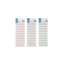 Adesivo Le Mamadeira 18mm com 80 Unidades Cores Diversas - Item Sortido