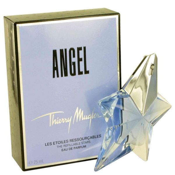 Perfume Feminino Angel Thierry Mugler 25 ML Eau De Parfum Recarregável