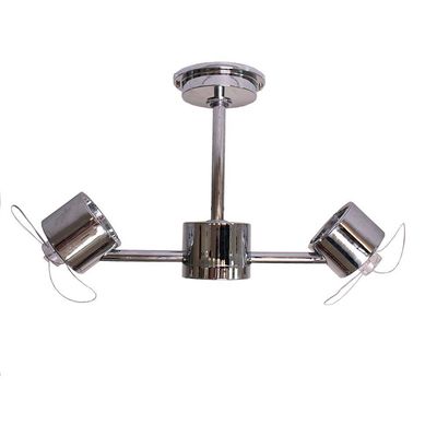 Ventilador De Teto Treviso Infinit Cromado Controle Remoto Bivolt