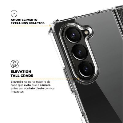 Capa para Samsung Galaxy Z Fold - MagSafe Transparente - Gshield
