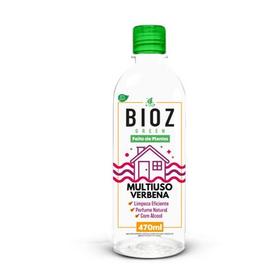 Multiuso Limpeza Biodegradável Verbena BioZ Green 470ml