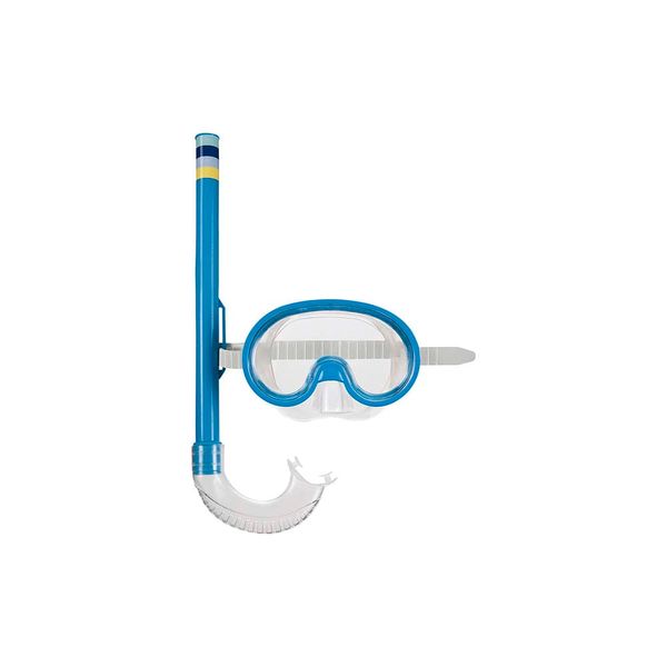 Máscara de Mergulho e Snorkel Infantil - Azul Máscara de Mergulho e Snorkel Infantil - Azul
