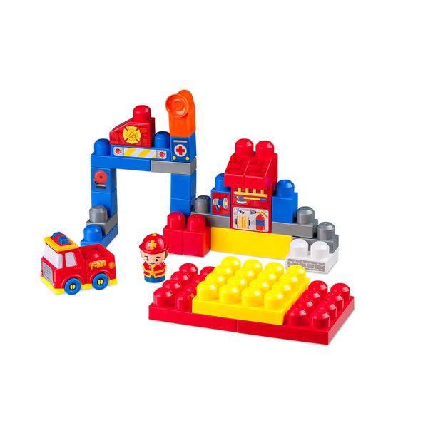 Cubic Jr Blocos Bombeiro 31pcs Sortido Multikids - BR1393 BR1393