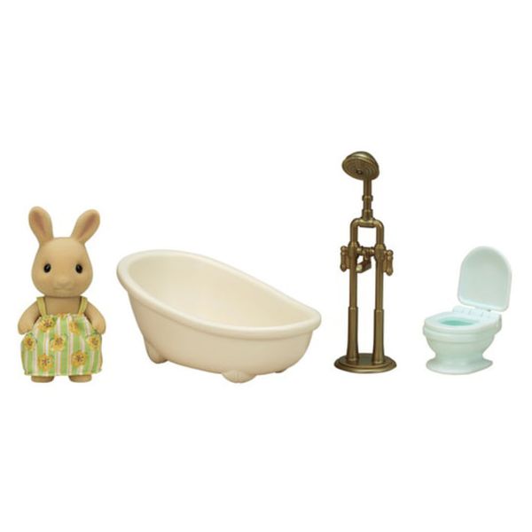 Sylvanian Families CJ Hora do Banho Menina Coelho Raio de Sol Epoch Sylvanian Families CJ Hora do Banho Menina Coelho Raio de Sol Epoch
