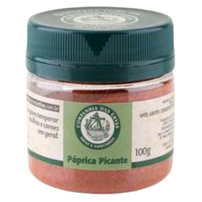Páprica Picante Companhia das Ervas 100g