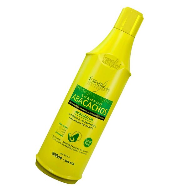 Shampoo De Abacate Abacachos Forever Liss 500ml Shampoo De Abacate Abacachos Forever Liss 500ml