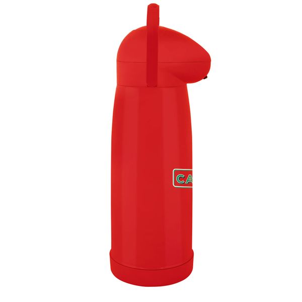 Garrafa Térmica Nobile Pressão Decorada 1,9 Litro Café Vermelha Garrafa Térmica Nobile Pressão Decorada 1,9 Litro Café Vermelha