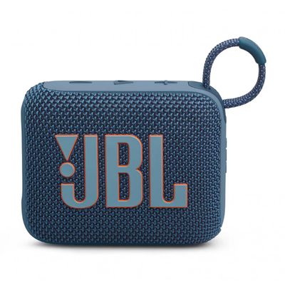 Caixa de Som Portátil JBL GO 4 com 4,2 W RMS, Bluetooth 5.3 e Resistência à Água IP67 Azul