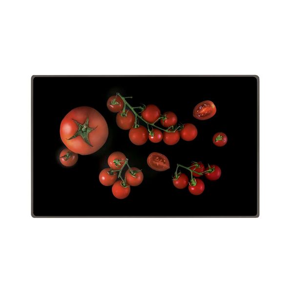 Tábua de Vidro para Corte Retangular 20cm x 30cm - tomate
