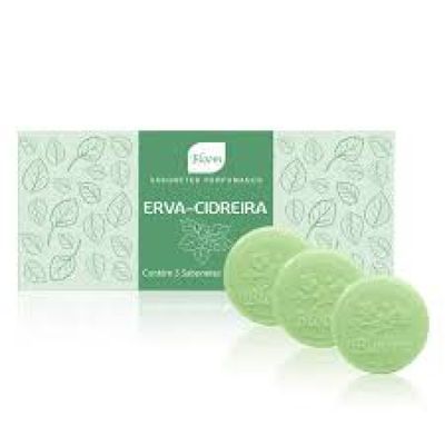 Sabonete Erva-Cidreira Est com 3 unidades 90g cada  (01147)