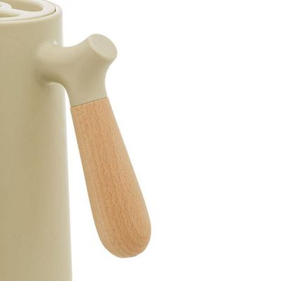 Garrafa Térmica Wolff com Cabo Madeira Nórdica Menta 1L Verde