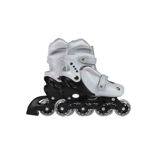 Roller Infantil Cinza Tamanho M 34-37