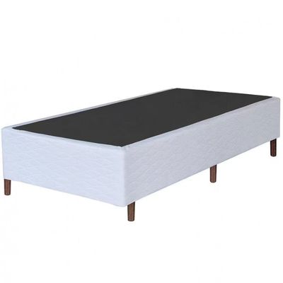 Cama Box de Solteiro Umaflex Itália com Pillow Top e Molas Ensacadas Branco