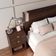 Cabeceira para Cama Box Casal e Queen Diplomata com Revestimento em Finish Foil Bartira Café/Avelã