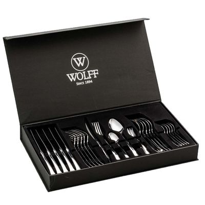 Faqueiro Wolff Berna 70019 30 peças Inox