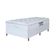Cama Box Solteiro Umaflex Itália com Pillow Top e Molas Ensacadas 71x96x205 cm Branco