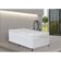 Cama Box Solteiro Umaflex Itália com Pillow Top e Molas Ensacadas 71x96x205 cm Branco