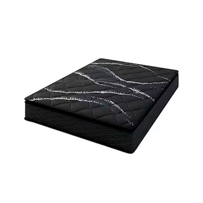 Cama Box de Casal New Itália Black Pillow Top D26 Umaflex Preto
