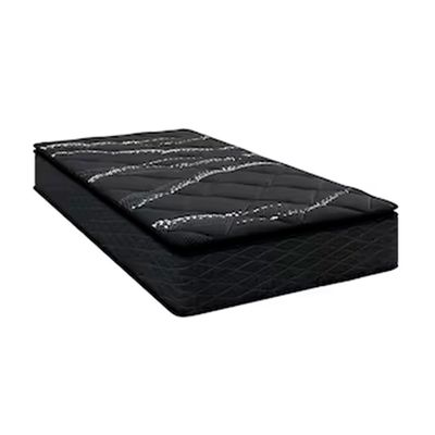 Cama Box de Solteiro New Itália Pillow Top D26 Umaflex Preto