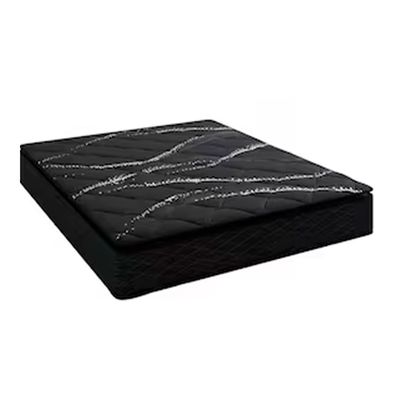 Cama Box Queen Size New Itália Black Pillow Top D26 Umaflex Preto