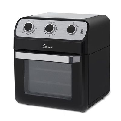Fritadeira Elétrica Air Fryer Midea Ovenfryer 12L FFA20P Preto 127V