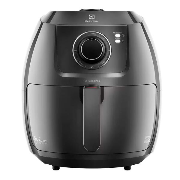 Fritadeira Elétrica Sem Óleo Air Fryer Electrolux EAF50 5L Cinza / 220V