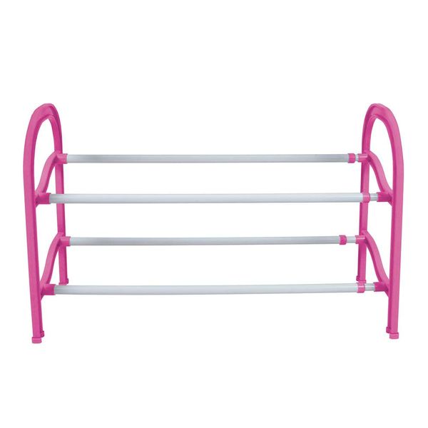 Sapateira Retrátil Azul e Rosa - Rosa Sapateira Retrátil Azul e Rosa - Rosa