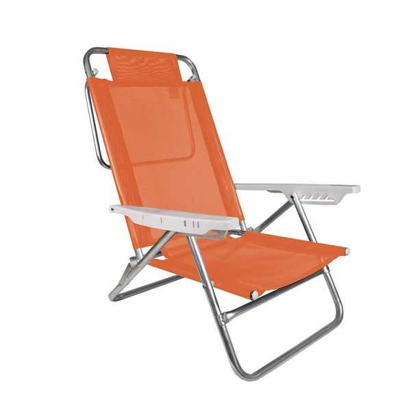 Cadeira Reclinável Summer Fashion - Coral