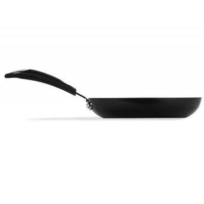 Frigideira Multiflon Dom com Revestimento Antiaderente Quartzo 24 cm Preto