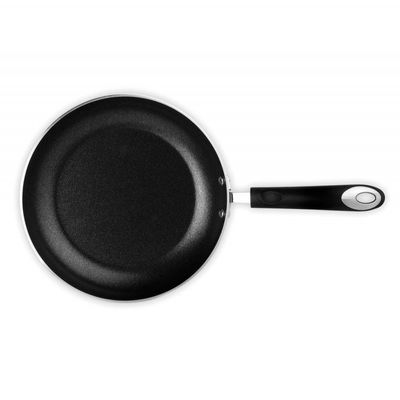 Frigideira Multiflon Dom com Revestimento Antiaderente Quartzo 24 cm Preto