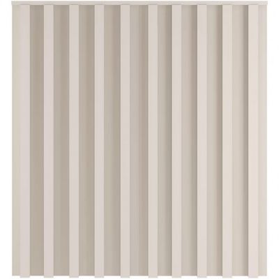 Cabeceira Solteiro Size Móveis Europa Vitória Ripada com Detalhes em Baixo Relevo - 101cm de largura Off White