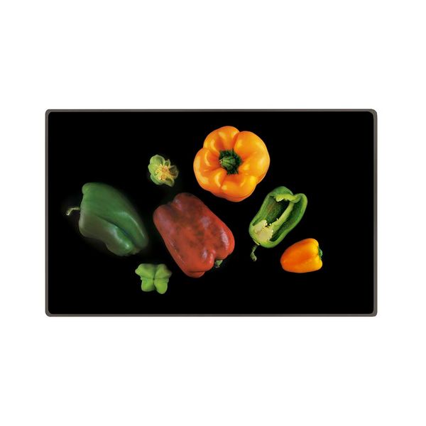 Tábua de Vidro para Corte Retangular 20cm x 30cm - pimentao Tábua de Vidro para Corte Retangular 20cm x 30cm - pimentao