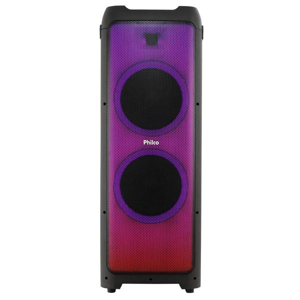 Caixa de Som Amplificada 2400W Philco PCX32000 DJ Extreme Bluetooth Bivolt