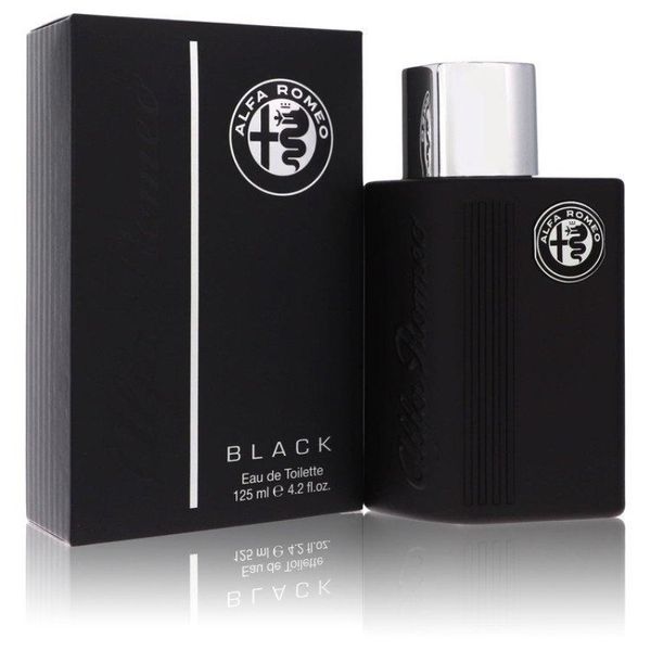 Perfume Masculino Alfa Romeo Black 125 Ml Eau De Toilette