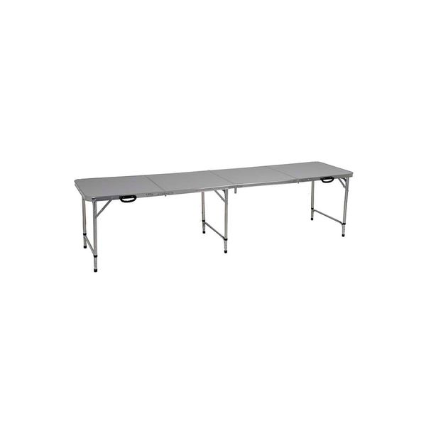 Mesa de Alumínio Dobrável Brisa 2,39m x 62cm Mesa de Alumínio Dobrável Brisa 2,39m x 62cm
