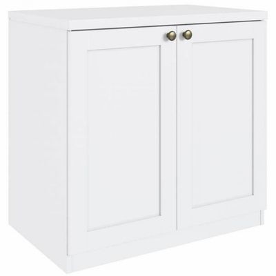 Cômoda Genialflex Infinity com 2 Portas e 79 cm de Largura Branco