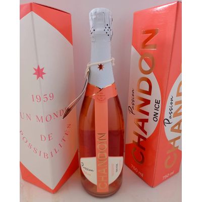 Kit Chandon Passion Rosé On Ice Demi Sec 750ml 2 Unidades