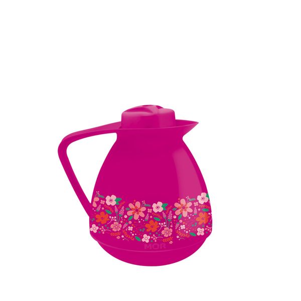Bule Amare 650ml Decorado Rosa Bule Amare 650ml Decorado Rosa