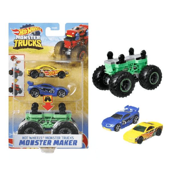 Hot Wheels Monster Trucks Monster Make - MONSTER AM / AZ Mattel