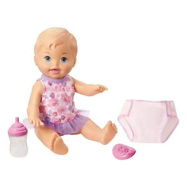 Boneca Little Mommy Hora de Fazer Xixi - ROUPA FLORIDA C/GOLA LI Mattel