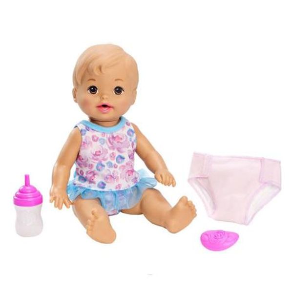Boneca Little Mommy Hora de Fazer Xixi - ROUPA RS/VIOLET GOLA/B AZ Mattel