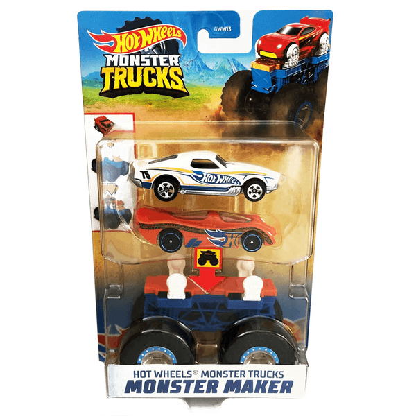 Hot Wheels Monster Trucks Monster Make - MONSTER BR / LR Mattel Hot Wheels Monster Trucks Monster Make - MONSTER BR / LR Mattel