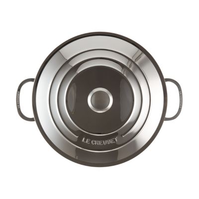 CAÇAROLA LE CREUSET BUFFET SIGNATURE 3-PLY AÇO INOX 30CM 96600730000100