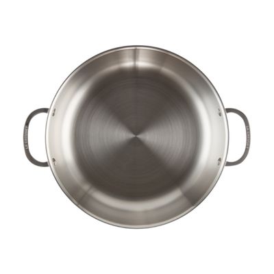 CAÇAROLA LE CREUSET BUFFET SIGNATURE 3-PLY AÇO INOX 30CM 96600730000100