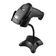 Leitor de código de barras com suporte C3Tech LB-50BK USB 1D