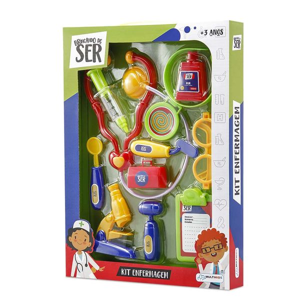 Kit Brincando de Ser Enfermagem Mutikids - BR961 BR961 Kit Brincando de Ser Enfermagem Mutikids - BR961 BR961