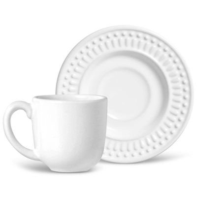 Aparelho de Jantar Café e Sobremesa Ravenna Roma 61089 - 20 Peças Porto Brasil n/a