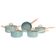Conjunto de Panelas 5 Peças Brinox Botanika com Antiaderente Cerâmico Verde