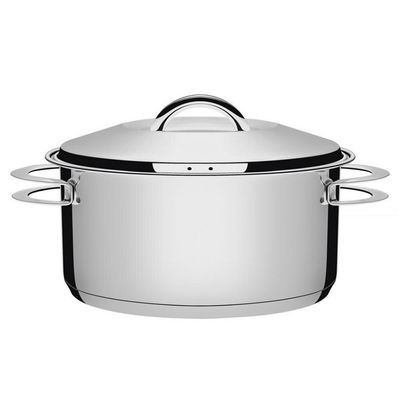 Caçarola Rasa Tramontina Solar Inox 28CM Inox